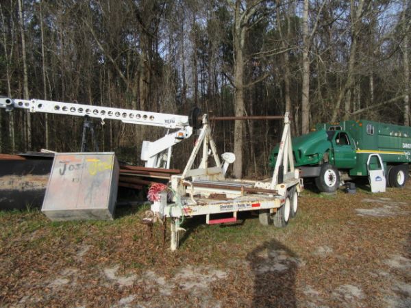 Click for price on this 2004 Sherman + Reilly 15 Ton Reel Trailer