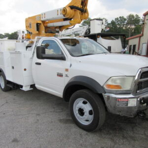 2011 Dodge 5500 Altec 45' Material Handling Bucket Trk
