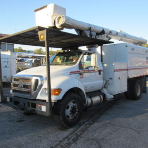 2015 Ford F750 Altec 61' Under CDL Forestry Truck
